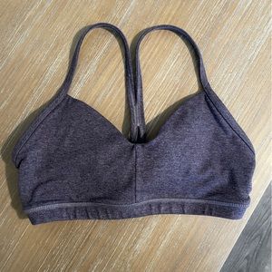 Heathered Purple FLEO Reinette Sports Bra